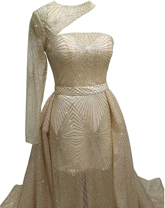 glam and glitter dress muslimah