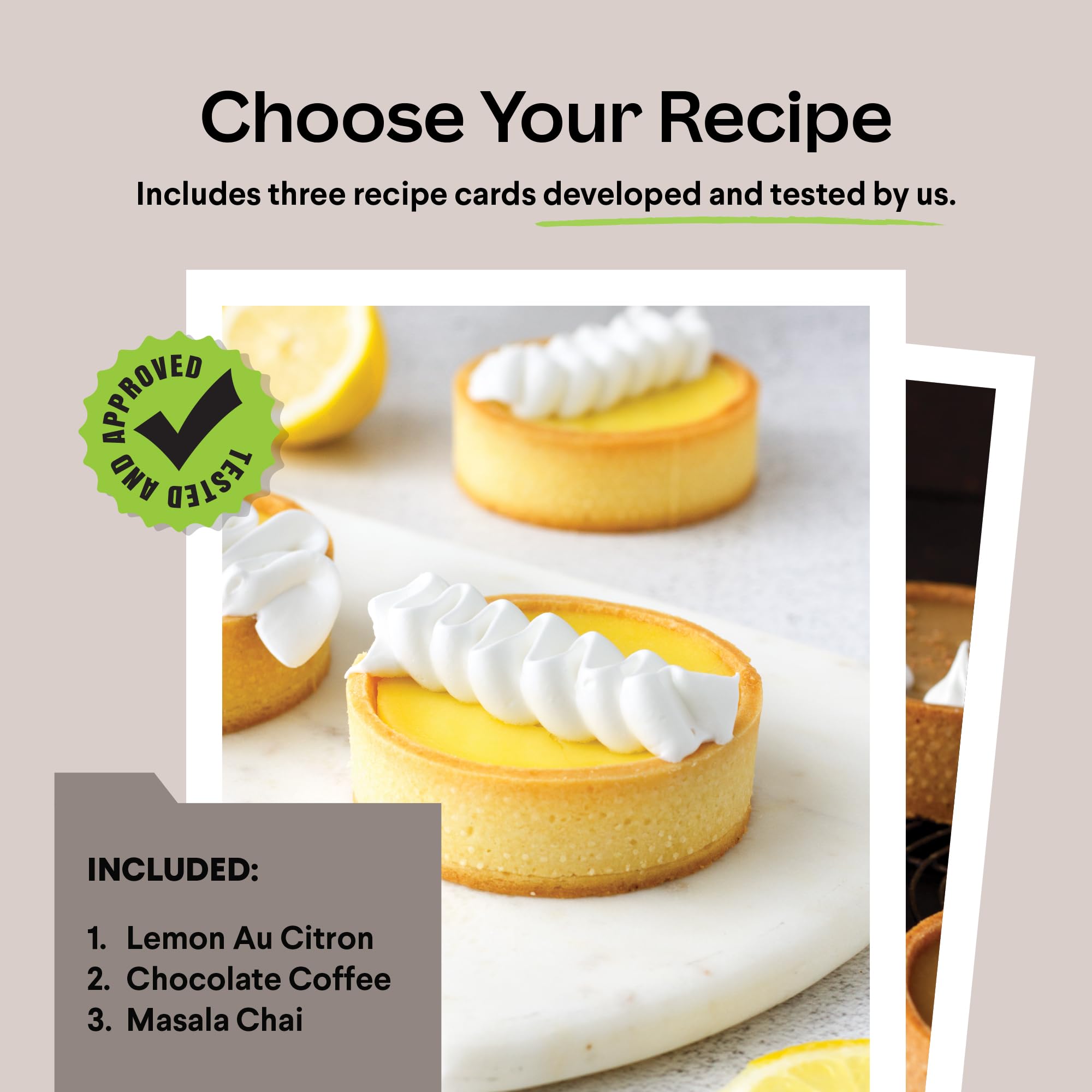 French Tart Baking Set | Mothers Day Unique Baking Gifts Kitchen Baking Supplies Present Food Making Kit For Adults & Parisian Cooking Tools for Pastry Dessert