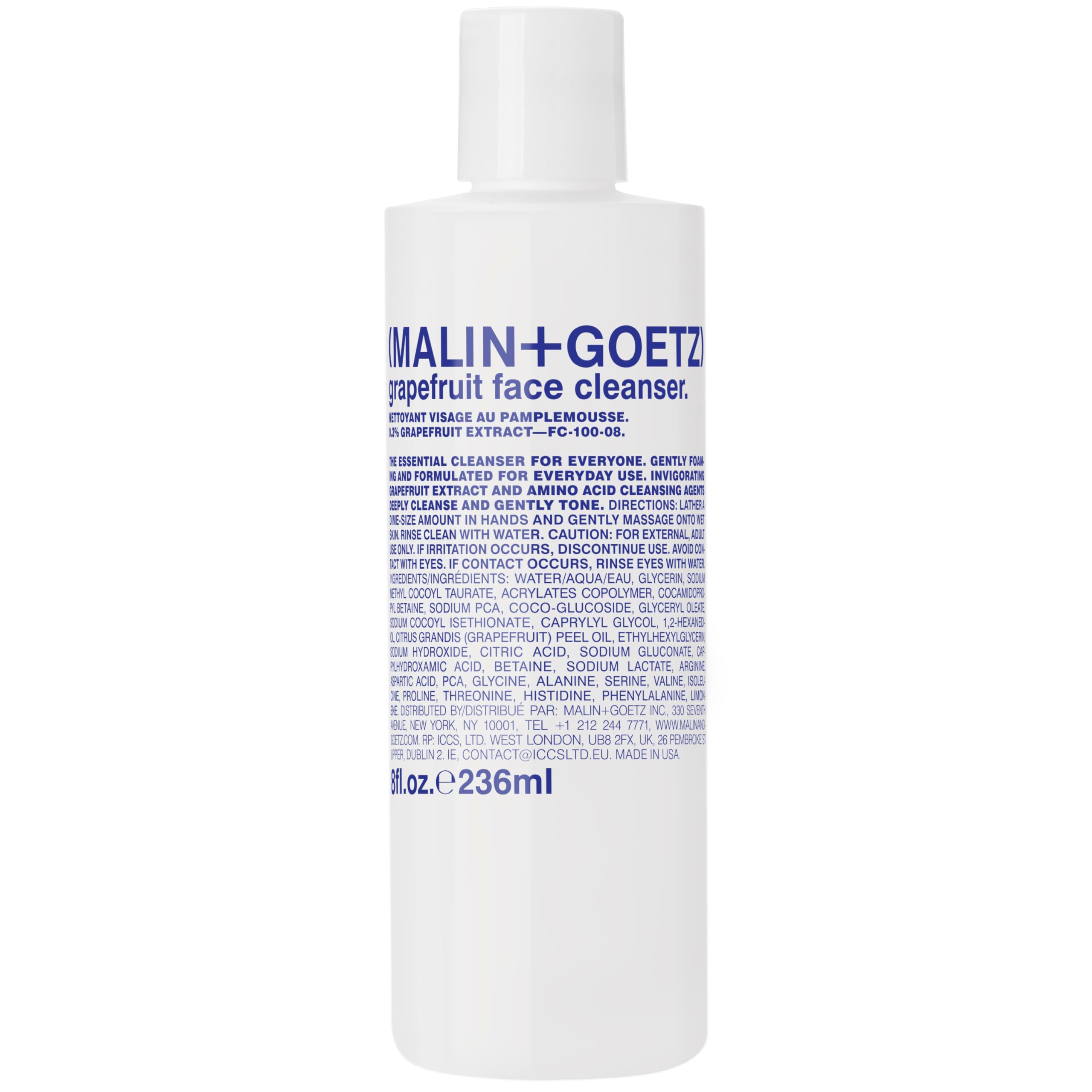 (Malin + Goetz) Grapefruit Face Cleanser, 236 millilitre