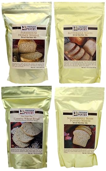 The Prepared Pantry Bread Mix Sampler Pack 83 2 Ounce Amazon In