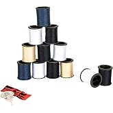 SINGER 60659 Hand Sewing Polyester Thread, Assorted (Single)