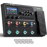 VALETON Multi Effects Processor Pedal with Expression Pedal FX Loop MIDI I/O Amp Modeling IR Cabinets Simulation Stereo OTG USB Audio Interface (Include 10 Pcs Additional Footswitch Toppers)