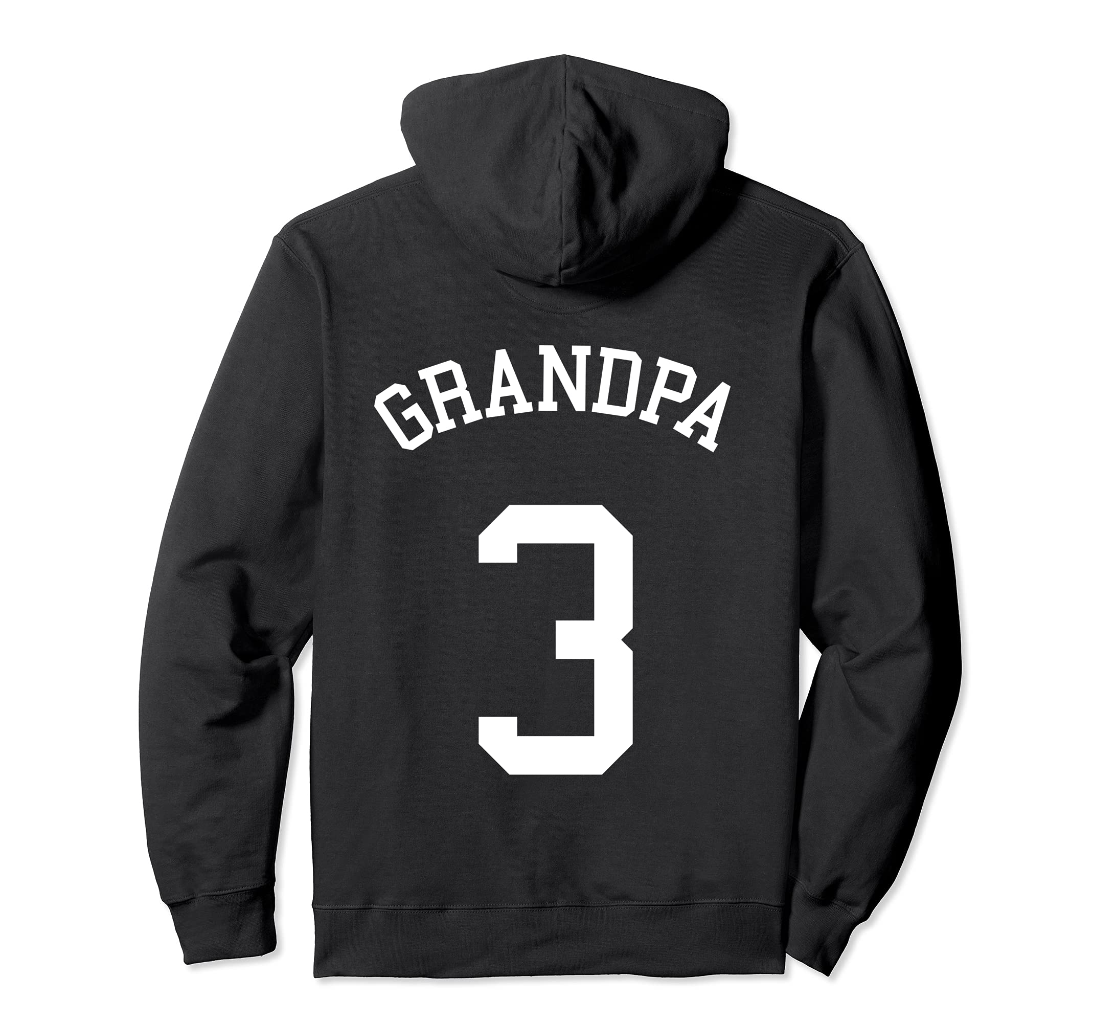 Grandpa Team Uniform 3 Football Popz Volleyball Cricket Papi Pullover Hoodie