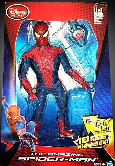 spider man action figure disney store