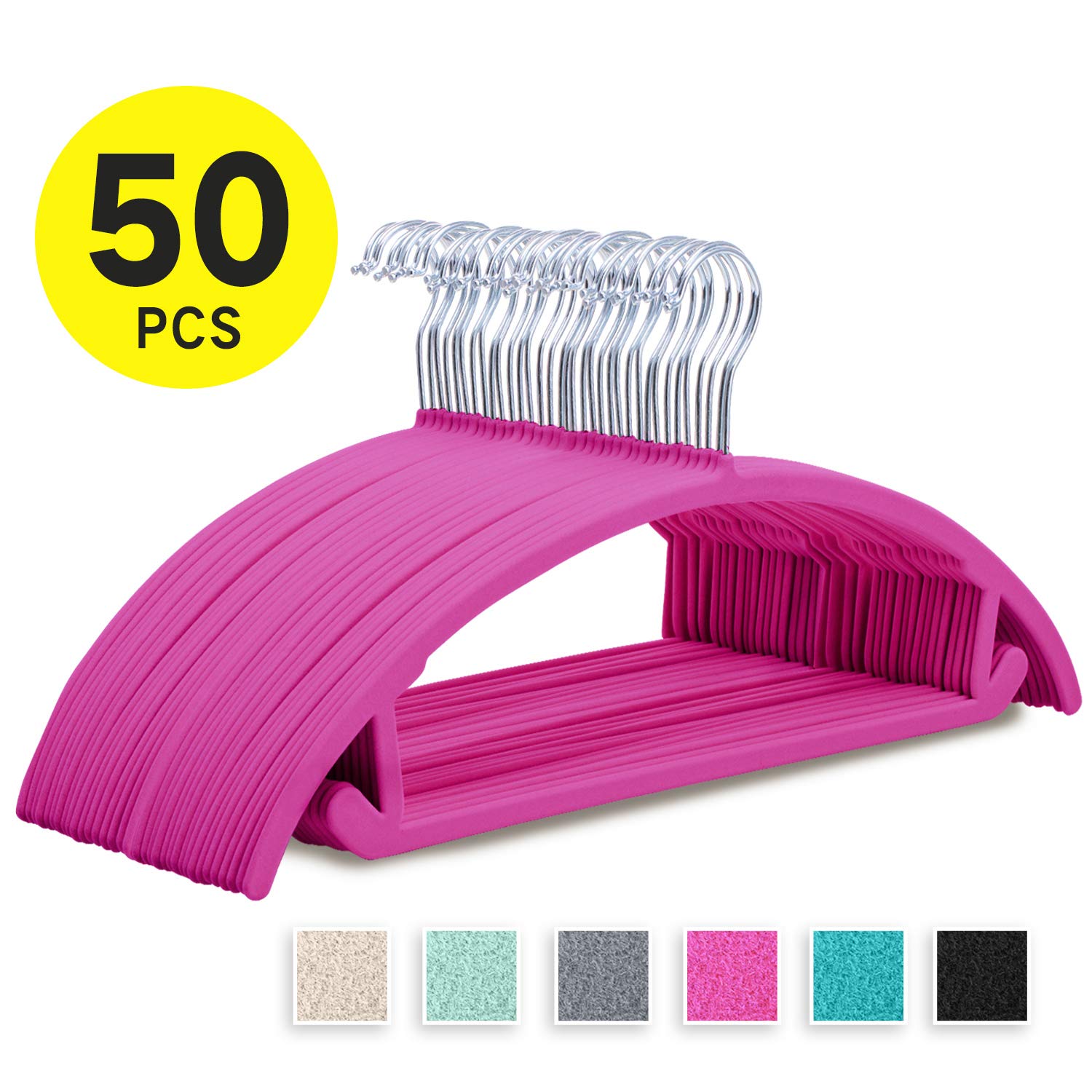 Premium Velvet Hangers No Shoulder Bumps Suit Hangers