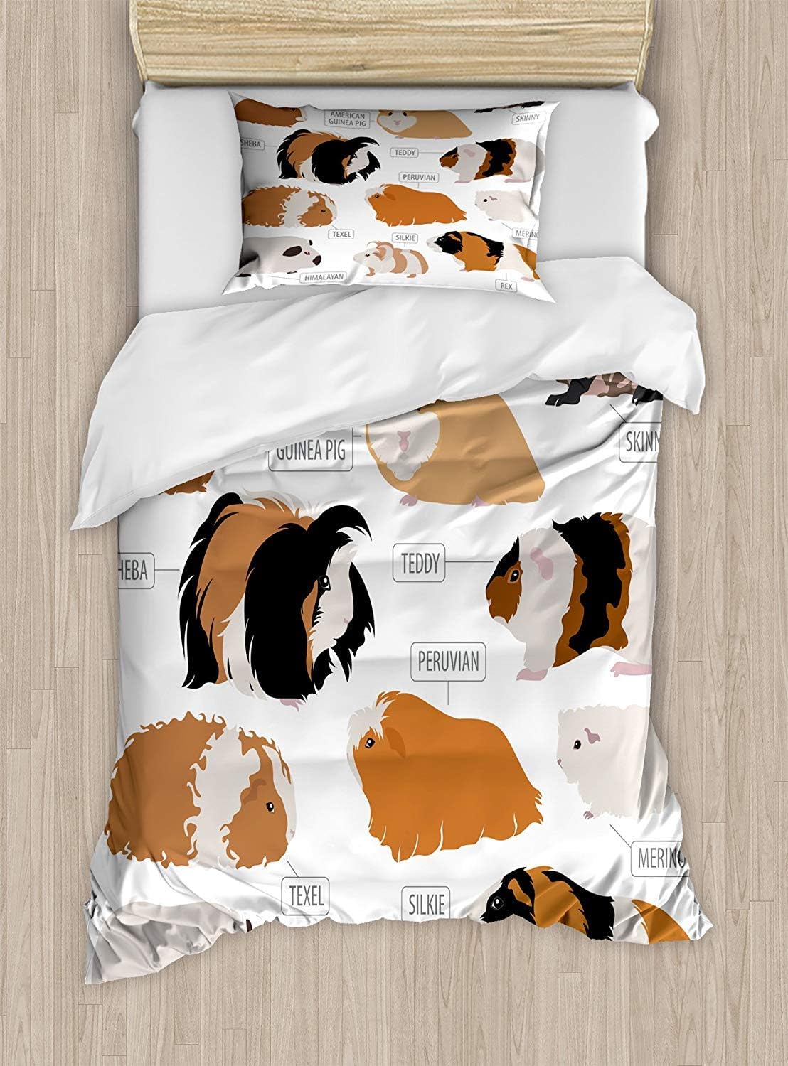 types of guinea pig bedding