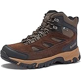 HI-TEC Yosemite WP Mid Waterproof Hiking Boots for Men, Lightweight Breathable Outdoor Trekking Shoes