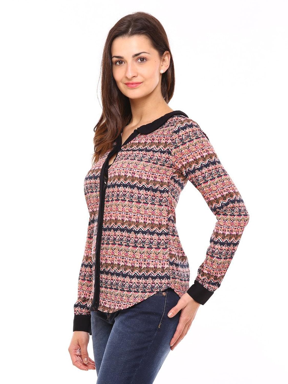 vvoguish women's regular fit cotton top