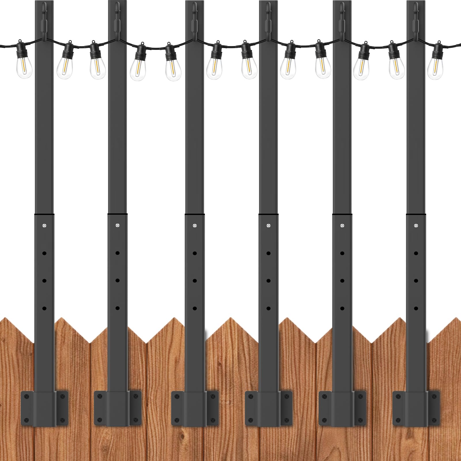 AILBTON 4 Pack Suspension Outdoor String Light