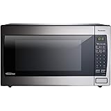 Panasonic Microwave Oven NN-SN966S Stainless Steel Countertop/Built-In with Inverter Technology and Genius Sensor, 2.2 Cubic 