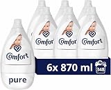Comfort Pure Ultra-Concentrated Fabric Conditioner 6x870ml 348 washes