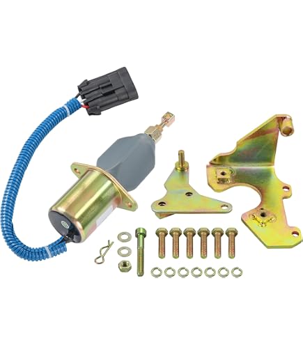 Solenoïde D'arrêt Moteur 12V Pour Moteurs Diesel 2003-12E7U1B1S2A - SA-3838, Remplacement Fiable