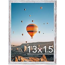JCJMY 13x15 Picture Frame Rustic White for Wall