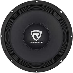Rockville RM88PRO 8" 8 Ohm Midrange Car Speaker – 300W Peak, 108dB SPL – Competition Grade - View #3