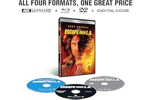 John Carpenter's Escape From L.A. 4K UHD + Blu-ray + DVD + Digital