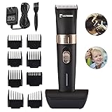 BESTBOMG Cordless Hair Clippers for Men/Kids Built-in 2000mAh Professional Barbe