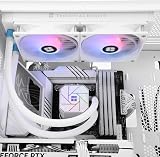 Thermalright Aqua Elite 360 White V3 AIO CPU Cooler 360mm PWM ARGB AM4 AM5 LGA view 6