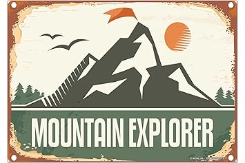 Iman Nevera Nostálgico Explorador de montaña: Amazon.es: Deportes ...