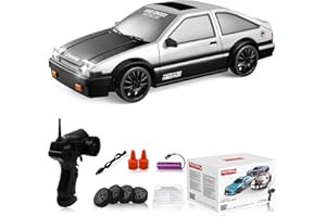 DESDONI Remote Control Car RC Drift Car 2.4GHz 1:24 Scale 4WD High Speed RC Cars Vehicle with LED Lights Batteries and Drifting Tires Racing Sport Toy Cars for Adults Boys Girls Kids Gift…