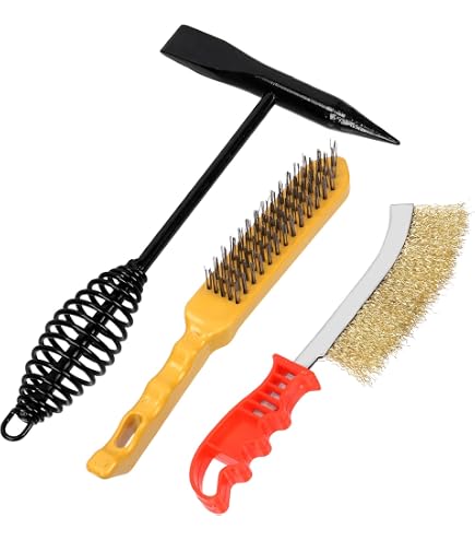 Marteau Burineur Omninmo Avec Brosse Métallique - Pour Soudage, Décrassage Scories