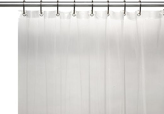 Amazon Com Carnation Home Fashions 8 Gauge Vinyl Shower Curtain