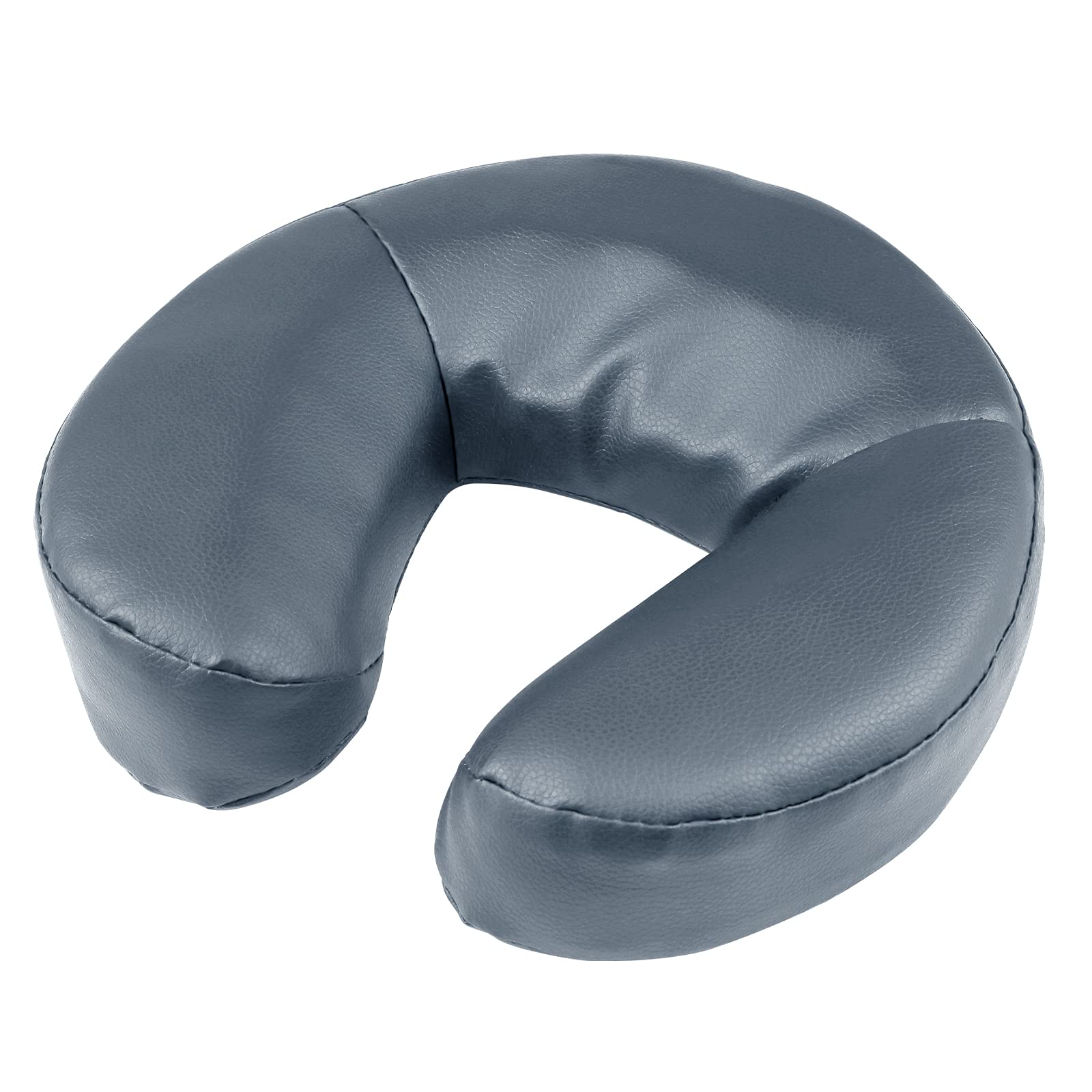 Kalolary Massage Face Cradle Cushion for Massage Tables, Universal Crescent Headrest Face Rest Neck Head Cushion Pillow for Massage Chairs Spa bed（Royal Blue）