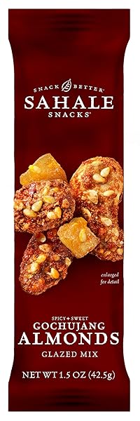 SAHALE SNACKS GOCHUJANG ALMONDS GLAZED MIX, 1.5 OZ...