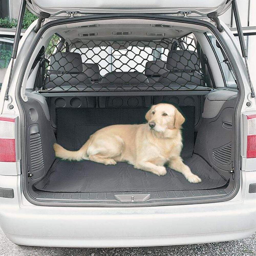 LPY-Pet Net Vehicle Safety Mesh Dog Barrier SUV/Car/Truck/Van - Fits Behind Front Seats