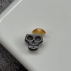 Titanium PEI Funny Skull Lanyard Beads Paracord
