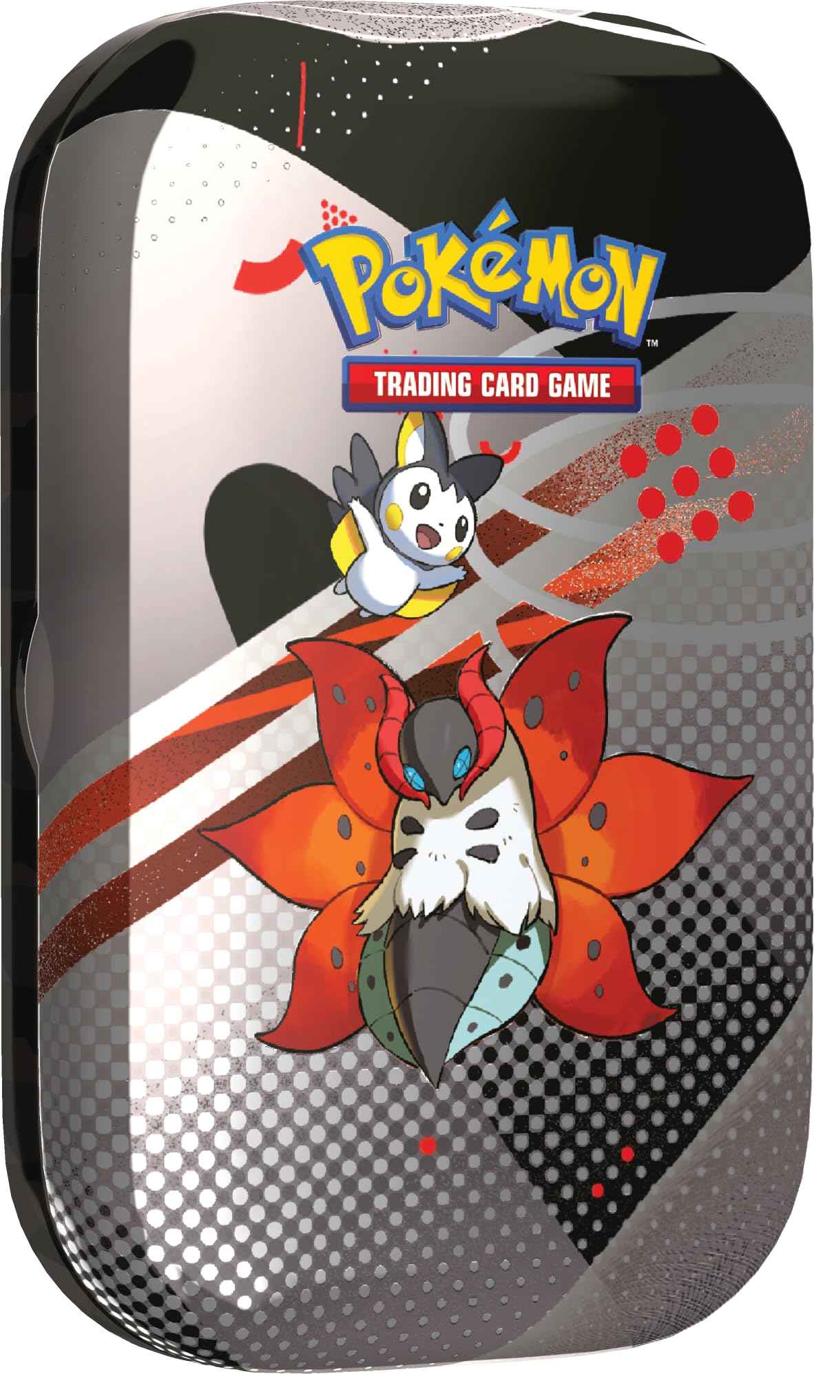 Pokémon TCG: Unova Mini Tin – Volcarona & Emolga (2 Booster Packs & 1 Sticker Card)