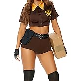 Forplay womens Precious Cargo Postal Delivery Costume