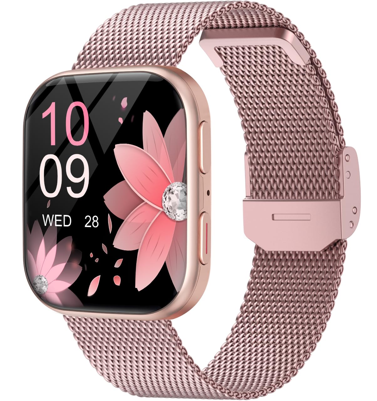 Photo 1 of MorePro Health Fitness Tracker with 24/7 Heart Rate/Blood Pressure Monitor, Blood Oxy-gen/Sleep Tracking, 120+ Sports Activity Tracker, Smart Watch (Make/Answer Call) with Step Counter for Women Men