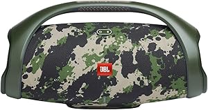 JBL Boombox 2 - Portable Bluetooth Speaker, powerful sound and monstrous bass, IPX7 waterproof, 24 hours of playtime, powerbank, JBL PartyBoost for speaker pairing, speaker for home and outdoor (Camo)