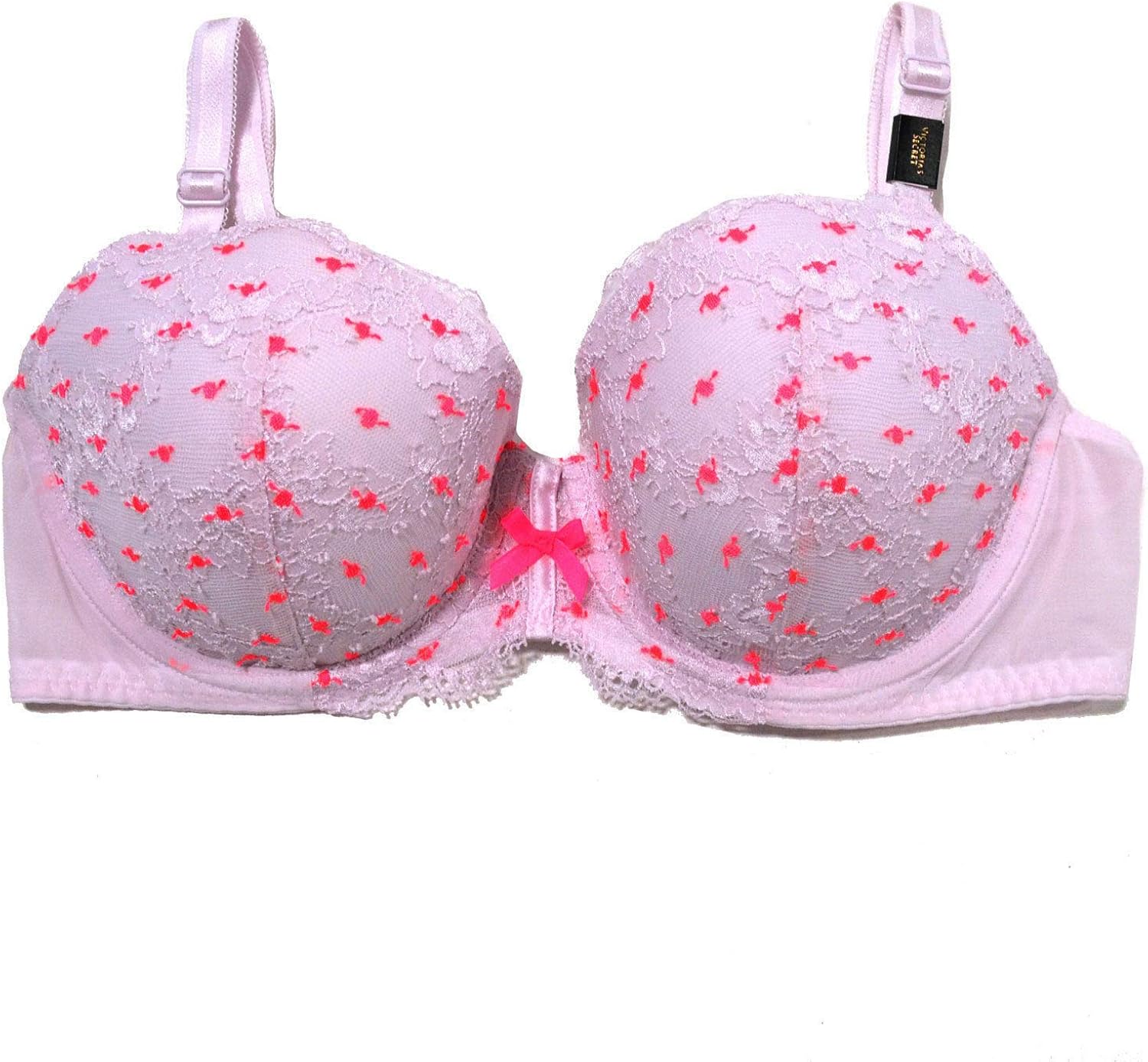 Victoria's Secret Bra Dream Angels Lined Demi Floral Lace