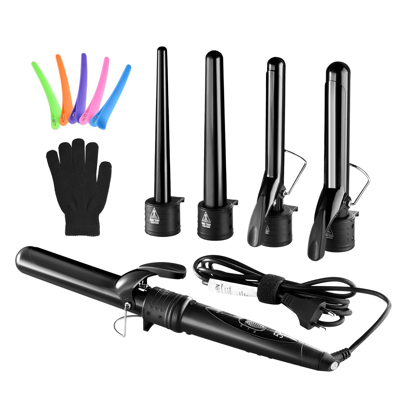 HoLife Rizador de Pelo Automatico  Ondulador de Pelo Profesional con Barriles