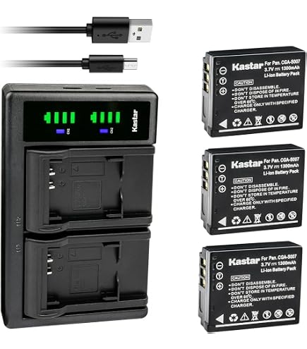 Amazon.com: Replacement for Panasonic LUMIX DMC-TZ3 Battery and