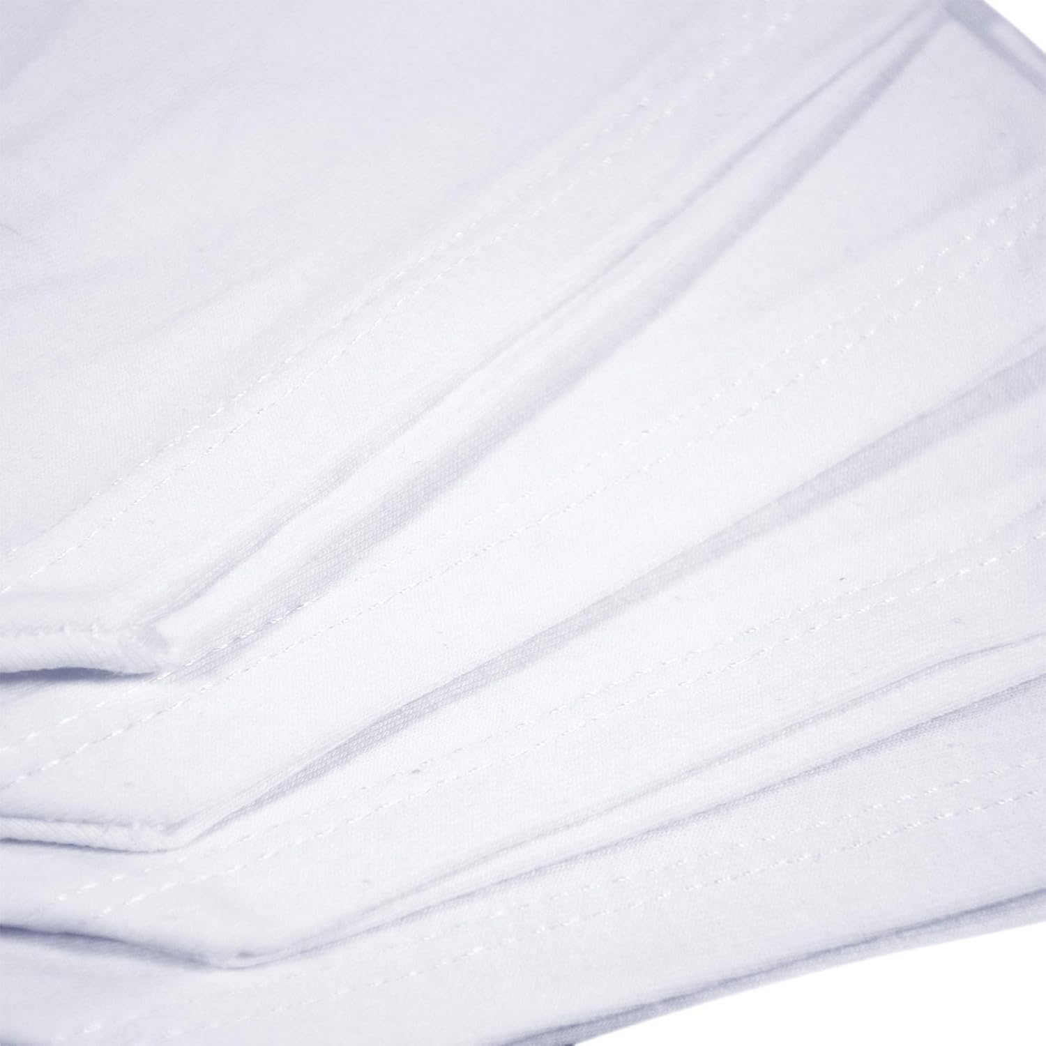 Eurow Cotton Spandex Cosmetic Moisturizing Therapy Socks, White, 2 Pairs : Beauty