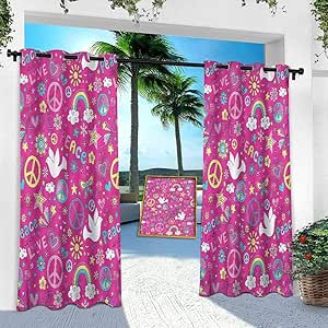 Cortina para exteriores, 1960, seta sol con estrellas, ancho 132 x