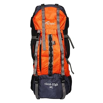 Da Tasche Climb High 90L Orange Rucksack