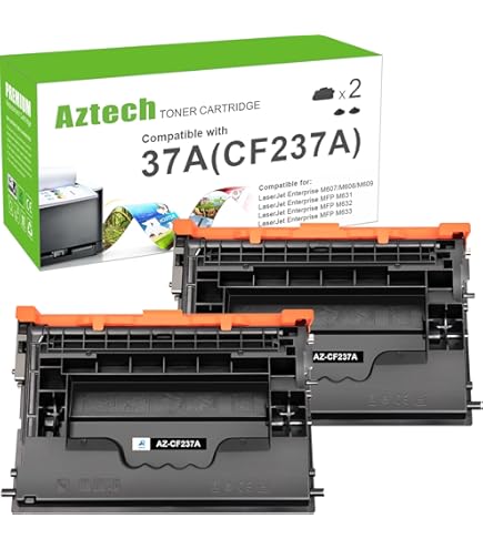Amazon.com: 37X Toner Cartridge CF237X High Yield 2-Pack: Works