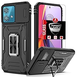 FRLMOOES for Motorola Moto G84 Case with 2 Screen