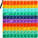 REHAVE Big Size Pop Fidget Toys Jumbo Finger Push Bubble Stress Relief Sensory Squeeze Toy,Stress Reliever Sensory Fidget Toy