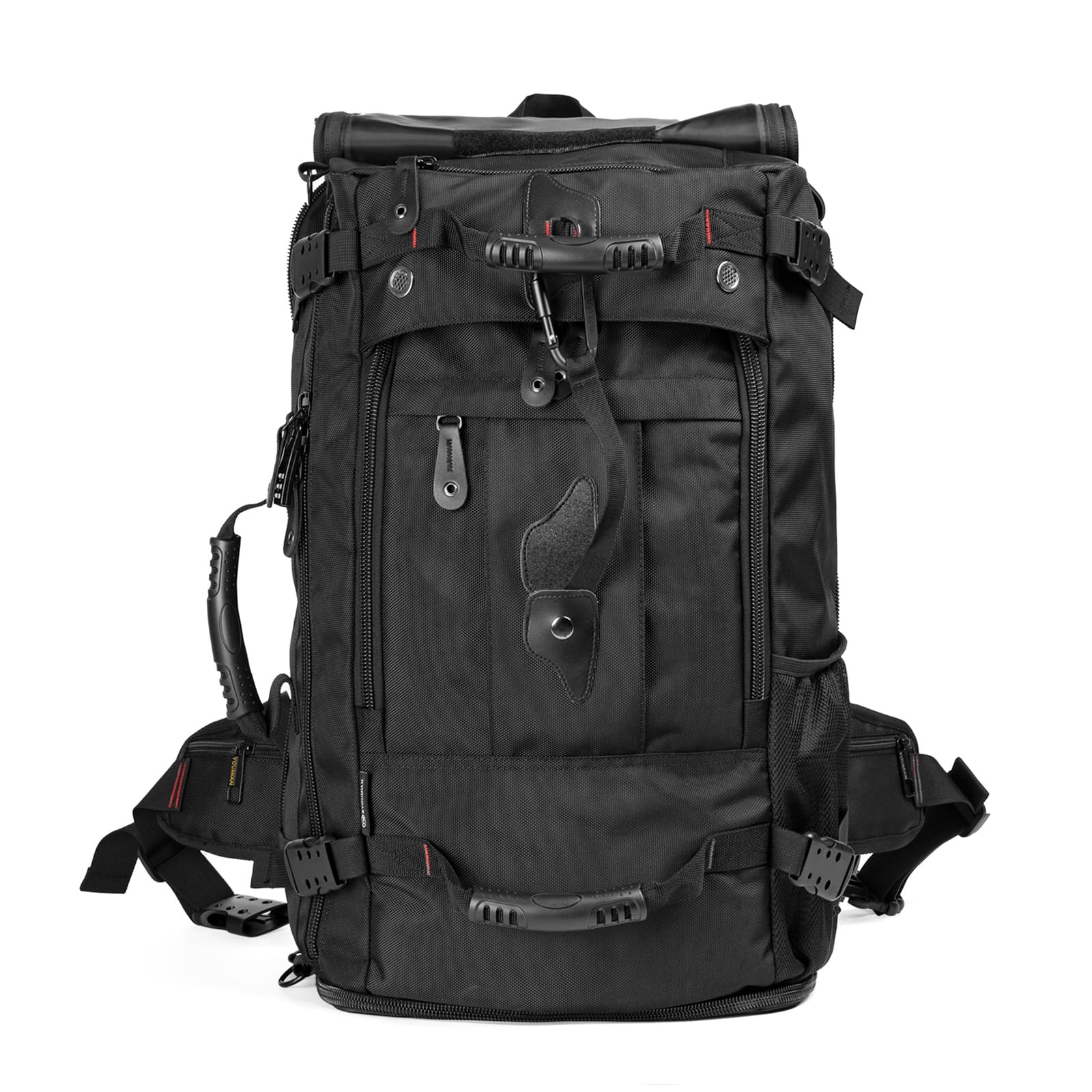 YOUMIAN Travel Backpack Carry On Backpack Durable Convertible Duffle Bag Fit for 15.6 Inch Laptop for Men and Women hiking airplane shoes bag extendable three way uses multiple