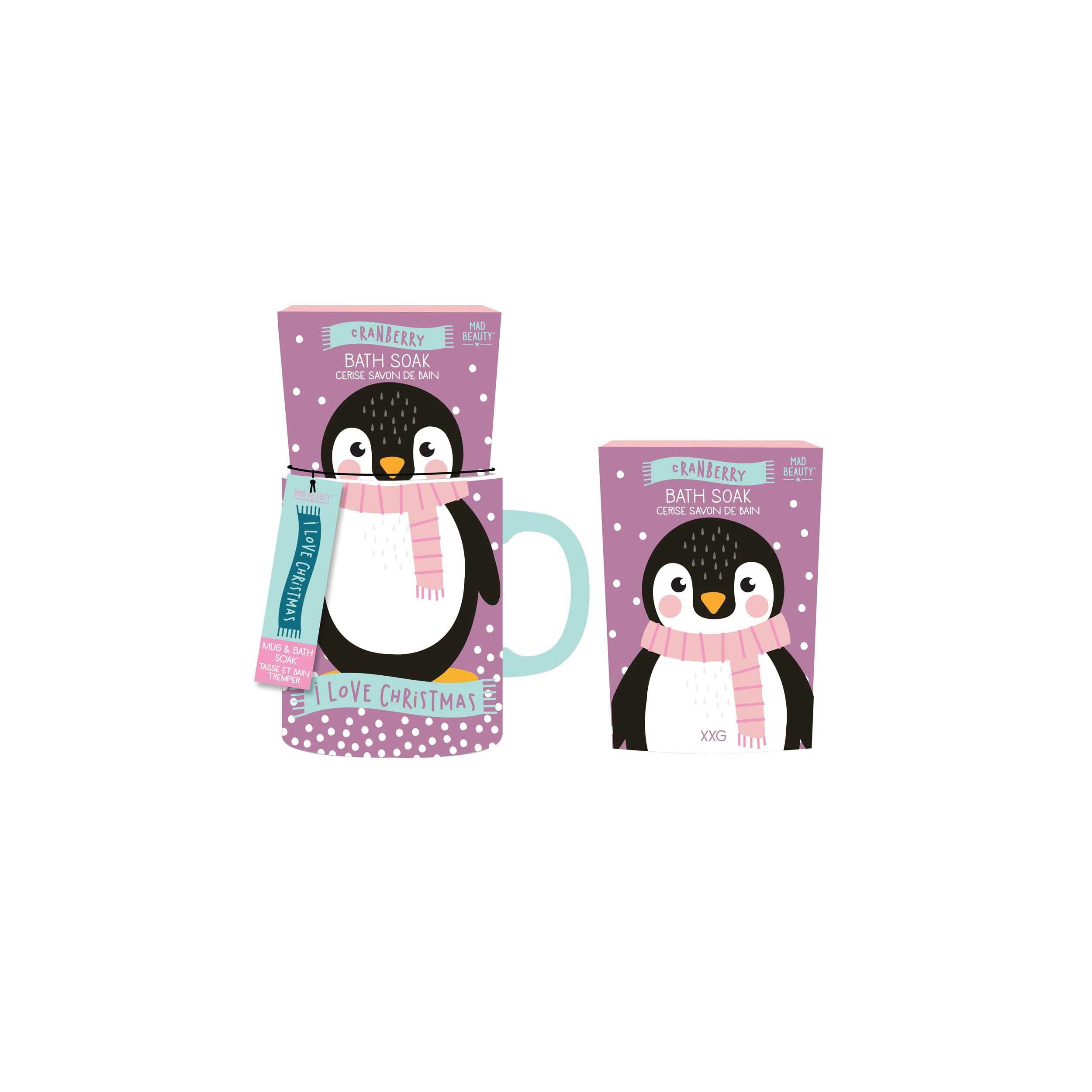 MAD Beauty I Love Christmas Mug and Bath Soak set, 0.474999 kg
