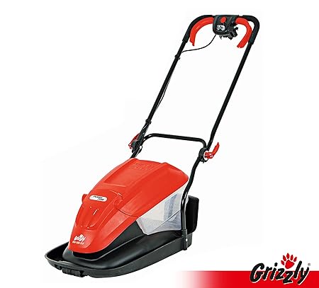 Grizzly Elektro Luftkissen Mulchmäher ERM 1500 33 LF Mulcher Mulchmäher einfach zu schiebendes Gerät für Abhänge