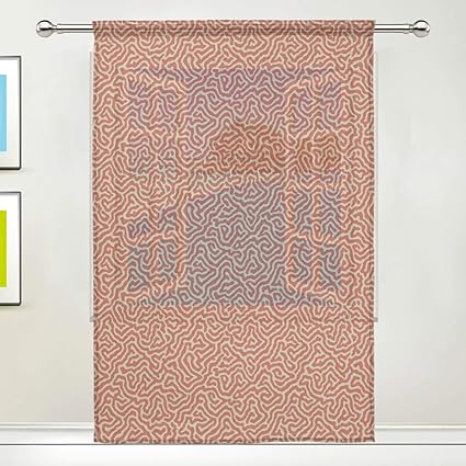 Qianrub No 1 Vermicelli Door Window Room Sheer Curtain Window