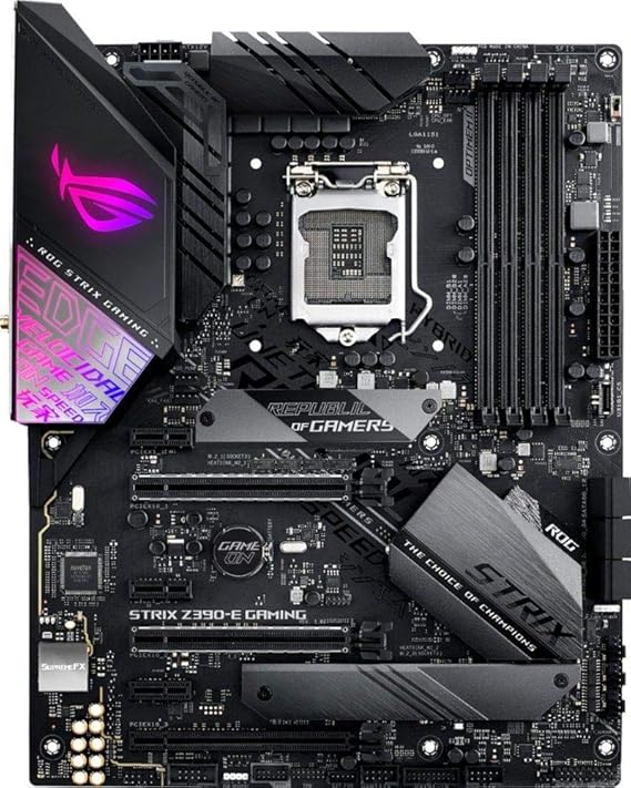 Amazon Com Asus Rog Strix Z390 E Gaming Motherboard Lga1151 Intel 8th 9th Gen Atx Ddr4 Dp Hdmi M 2 Usb 3 1 Gen2 802 11ac Wi Fi Computers Accessories Amazon Com Asus Rog Strix Z390 E Gaming Motherboard Lga1151 Intel 8th 9th Gen Atx Ddr4 Dp Hdmi M 2 Usb 3 1 Gen2 802 11ac Wi Fi Computers Accessories