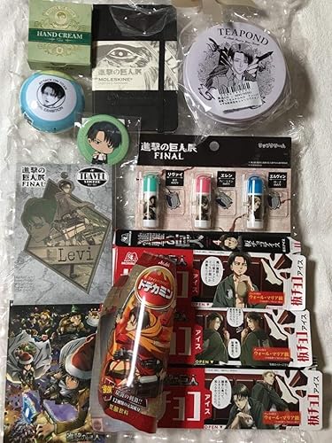 Amazon Co Jp 進撃の巨人 リヴァイセット Tbsショップ 紅茶 巨人展グッズ コラボ空き箱等 ホビー 通販
