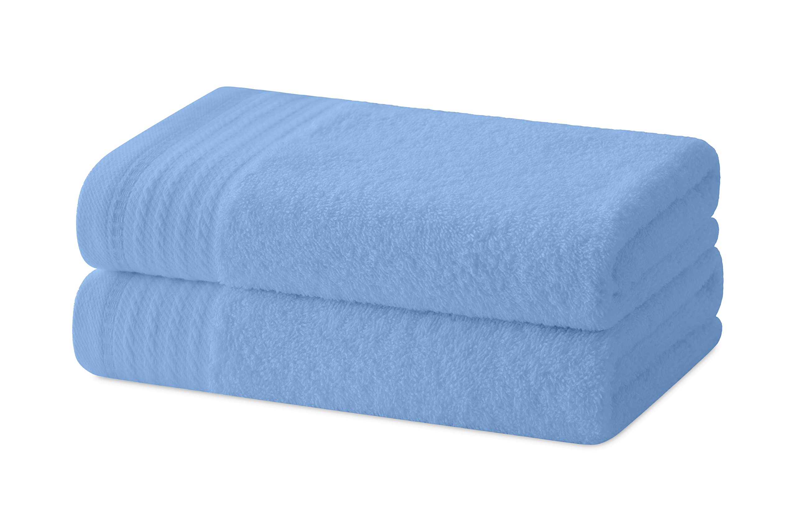 Degrees home - Set of 2 Hand Towels – Bath Towels – 100% Cotton – 480 g/m² – 100 x 50 cm