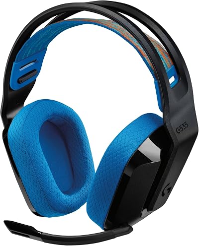 Logitech G535 Lightspeed Wireless Gaming Headset Black/Blue